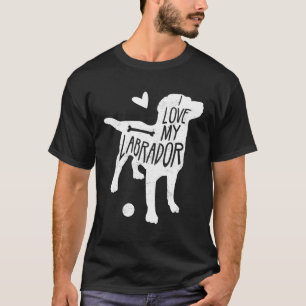 Camiseta Labrador Retriever Black Lab Fetch