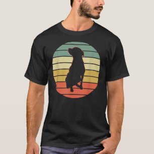 Camiseta Labrador Retriever Black Yellow Lab Retro