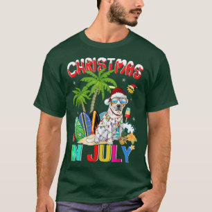 Camiseta Labrador Retriever com Óculos de Sol de Chapéu de
