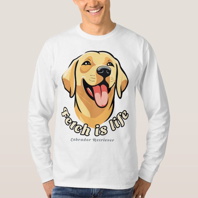 Camiseta Labrador Retriever Dog (Frente)