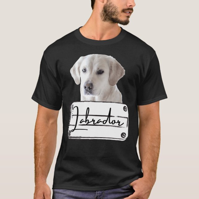 Camiseta Labrador Retriever Dog Breed (Frente)