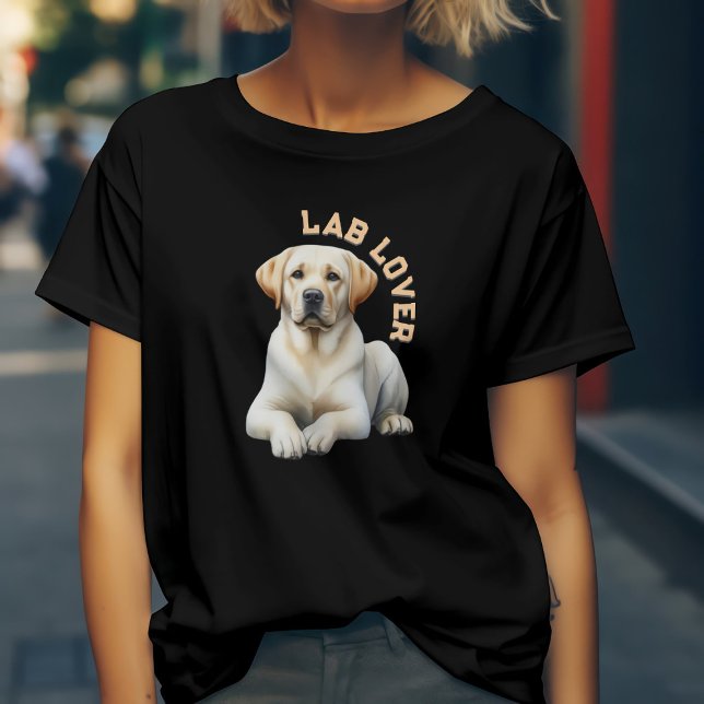 Camiseta Labrador Retriever Dog Lover (Criador carregado)