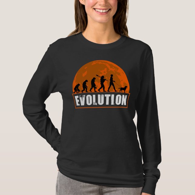 Camiseta Labrador Retriever Dog Trainer Evolution (Frente)