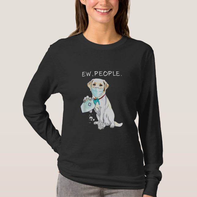 Camiseta Labrador Retriever Ew Pessoas (Frente)
