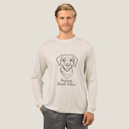 Camiseta Labrador Retriever. Felicidade, Edição Retriever!