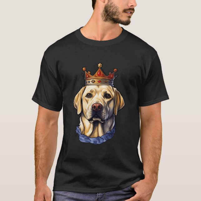 Camiseta Labrador Retriever In Crown Labrador Is The Best F (Frente)