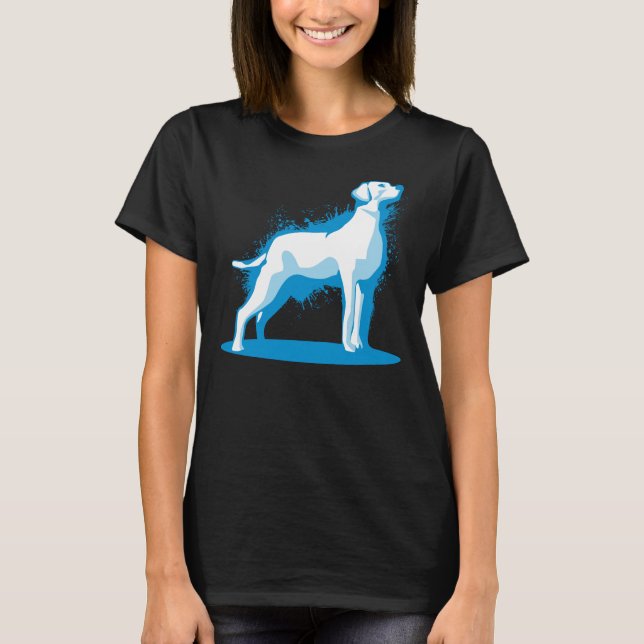 Camiseta Labrador Retriever Lab Placas (Frente)