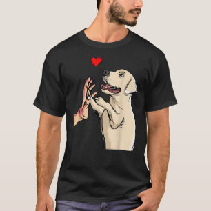 Camiseta Labrador Retriever Love Ouro Black Lab