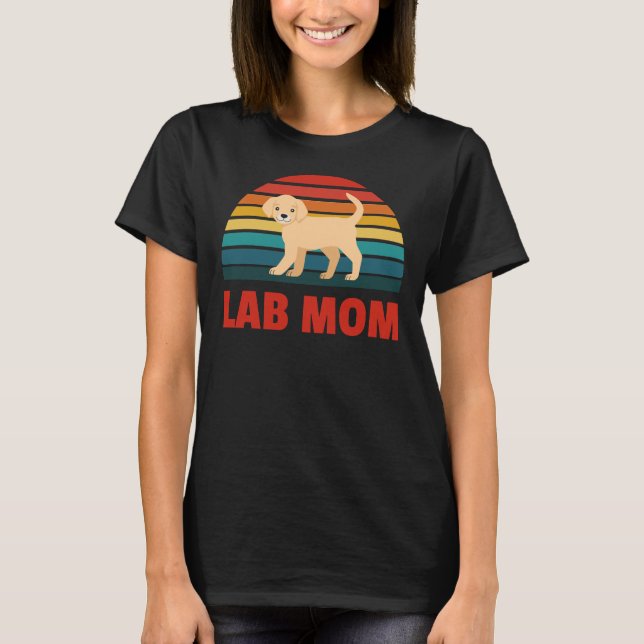 Camiseta Labrador Retriever Mãe (Frente)