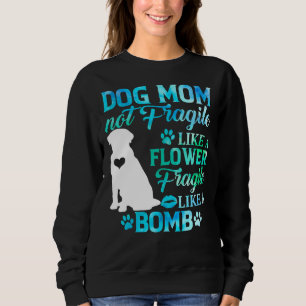 Camiseta Labrador Retriever Mãe Frágil Como Um Sueco De Bom