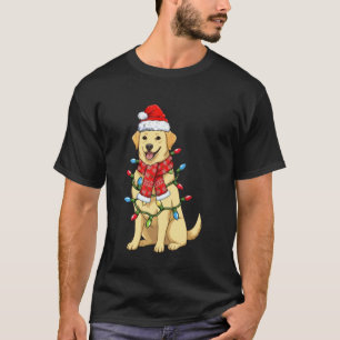 Camiseta Labrador Retriever Papai Noel Natal Dogmas