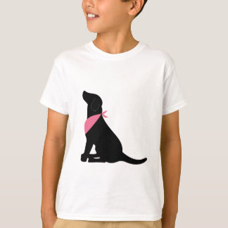 Camiseta Labrador retriever preto