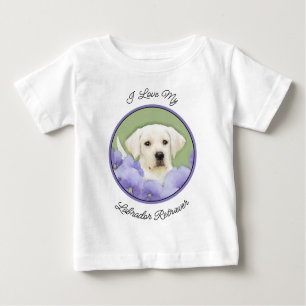 Camiseta Labrador Retriever Puppy Pintura Original