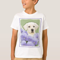 Labrador Retriever Puppy Pintura Original