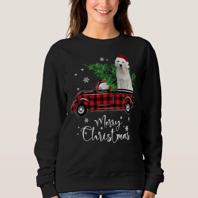 Camiseta Labrador Retriever Ride Red Truck (Frente)