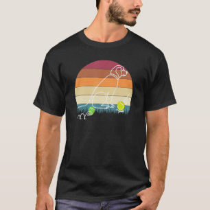 Camiseta Labrador Retriever Sentado Quer Buscar Uma Bola L
