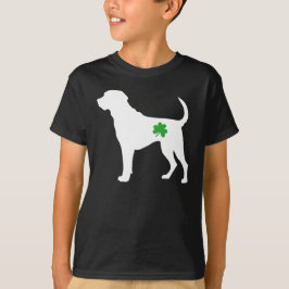 Camiseta Labrador Retriever Shamrock, Rua engraçada Da Patr