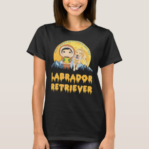 Camiseta Labrador Retriever Tudo O Que Preciso É Café E Meu