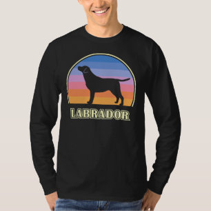 Camiseta Labrador Retriever Vintage Sunset og