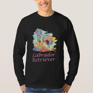 Camiseta Labrador Retriever Watercolor
