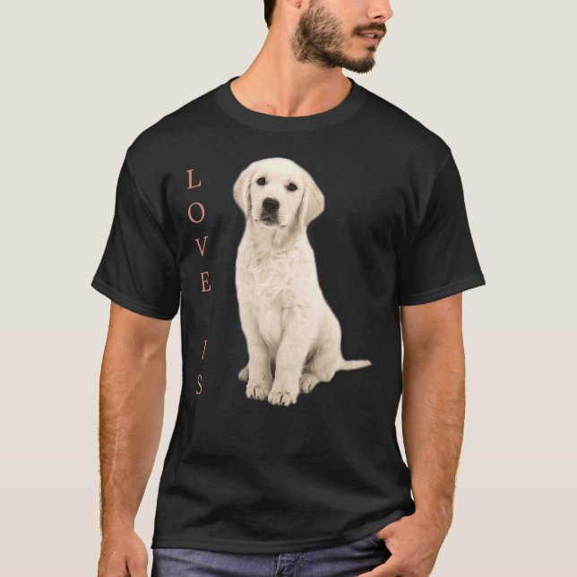 Camiseta Labrador Retriever White Lab Mãe (Frente)