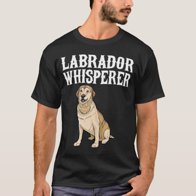 Camiseta Labrador Retriever Wisperer Dog (Frente)