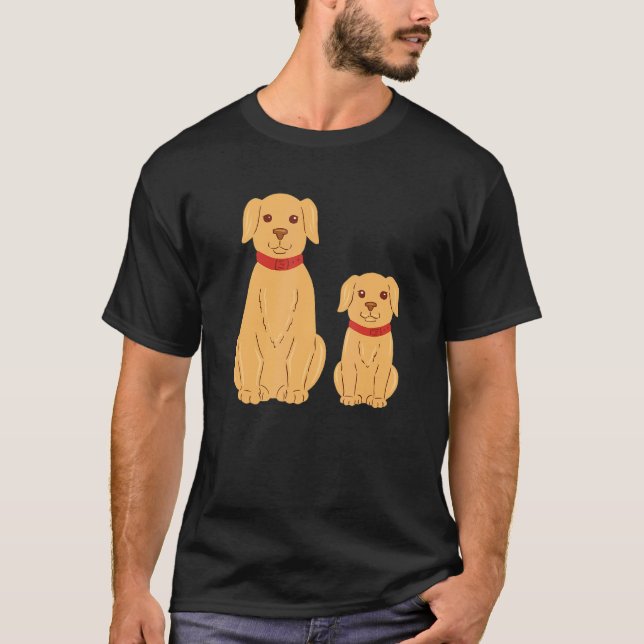 Camiseta Labrador Retrievers Dog Pet (Frente)