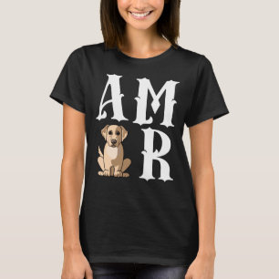 Camiseta Labrador Retriver Dog Love R For Christmas