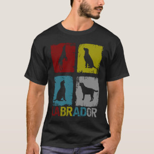 Camiseta Labrador Retro Retriever Vintage Dog