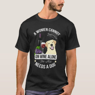 Camiseta Labrador Tshirt Para O Cão Ouro De Retriever E