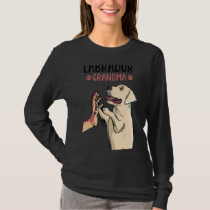 Camiseta Labrador vovó Cachorro Cachorro Mãe Dia 1