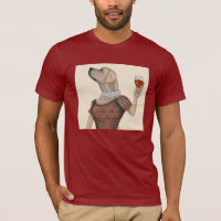 Labrador Wine Snob Amarelo