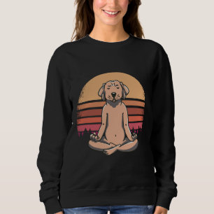 Camiseta Labrador Yoga Dog Meditation Roupa Amp Namaste