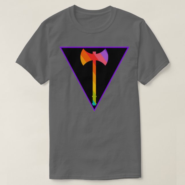 Camiseta Labrys of Gay (Frente do Design)