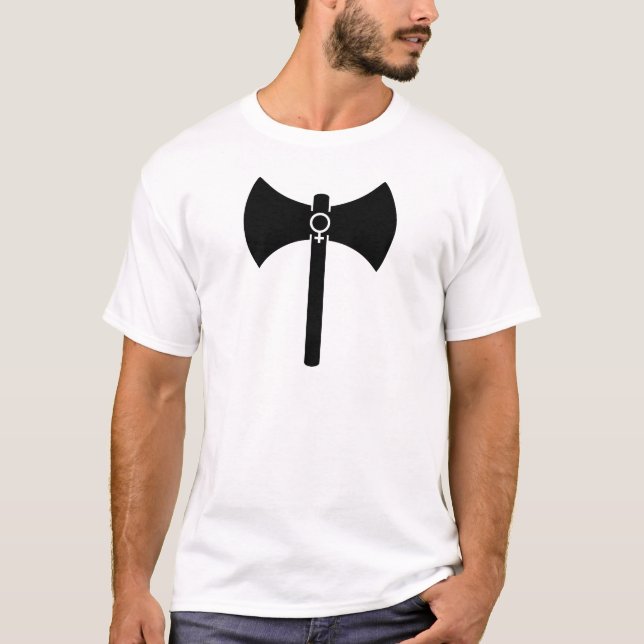 Camiseta Labrys preto (Frente)