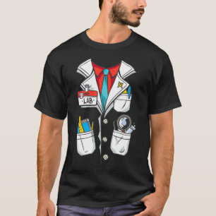 Camiseta Labtech de Química com casaco de laboratório