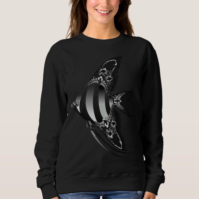 Camiseta Lace Angel Fish (Frente)