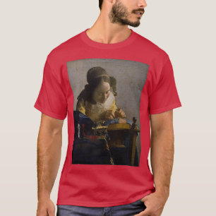 Camiseta Lacemaker 1670 Johannes Vermeer