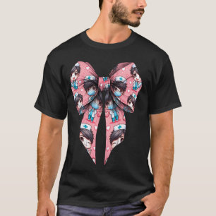 Camiseta Laço Coquete Enfermeiro Masculino Murse RN Padrão