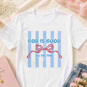 Camiseta Laço Coquete Préppy Retro Cristão