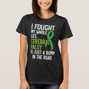 Camiseta Laço de Conscientização da Paralisia Cerebral Luta