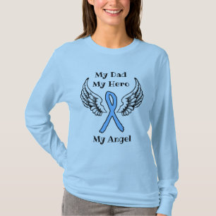 Camiseta Laço de Conscientização do Câncer de Próstata Meu 