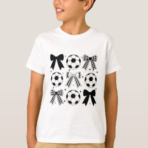 Camiseta Laço de Coquete de Futebol Laço de Coquete Diverti