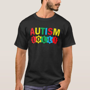 Camiseta Laço de Puzzle de Conscientização do Autismo Orgul
