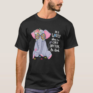 Camiseta Laço do Coração Conscientização do Autismo