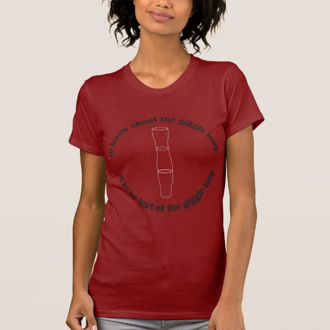 Camiseta laço do riso (Frente)