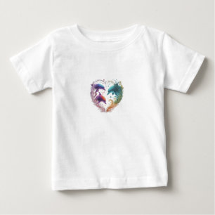 Camiseta Laço duradouro de amor entre irmã e irmão