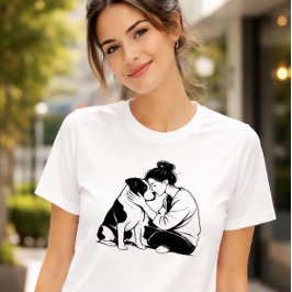 Camiseta Laço Indestrutível Entre Cão e Humano