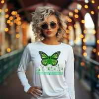 Laço Verde da Saúde Mental Borboleta