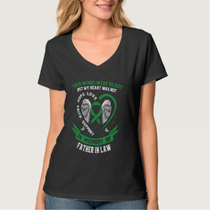 Camiseta Laço Verde Perda do Sogro Doença Renal